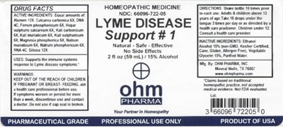 2oz Bottle Label (Lyme Disease Support 1)